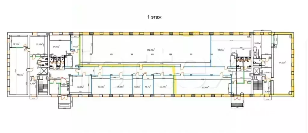 Офис в Москва Новохохловская ул., 23С1 (1060 м) - Фото 1