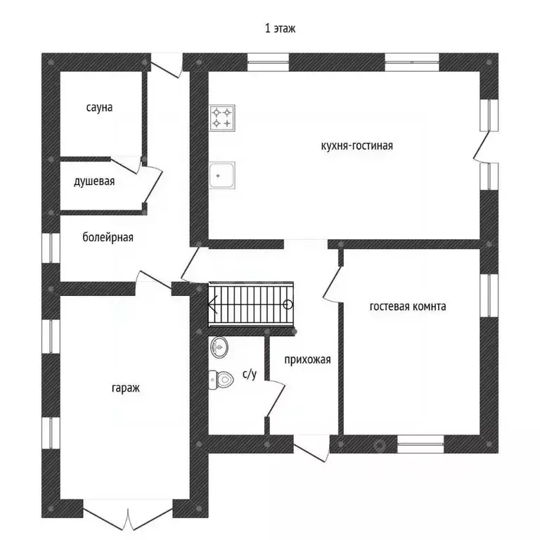 Дом в Башкортостан, Уфа городской округ, с. Нагаево пер. Интересный, 8 ... - Фото 2