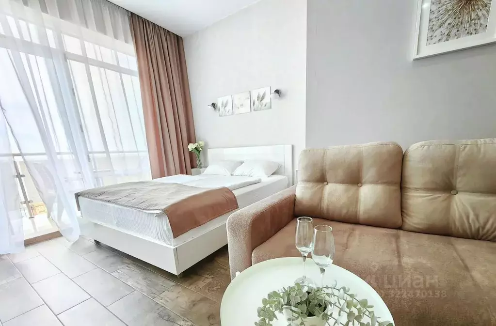 1-к кв. Ростовская область, Таганрог ул. Адмирала Крюйса, 28АкД (40.0 ... - Фото 1