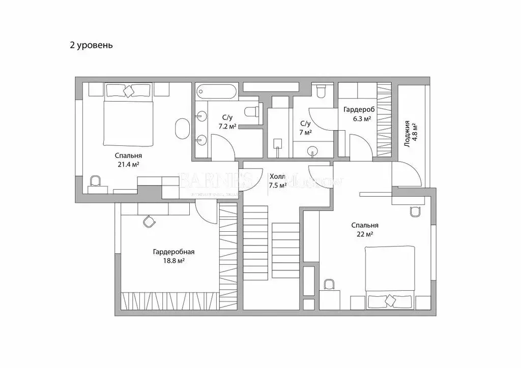 8-комнатная квартира: Москва, Таманская улица, 3с2 (420 м) - Фото 2