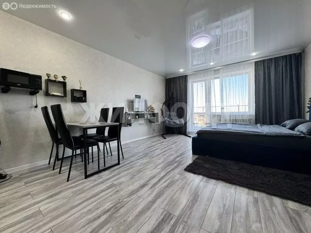 Квартира-студия: Новосибирск, улица Николая Сотникова, 14 (38.2 м) - Фото 1