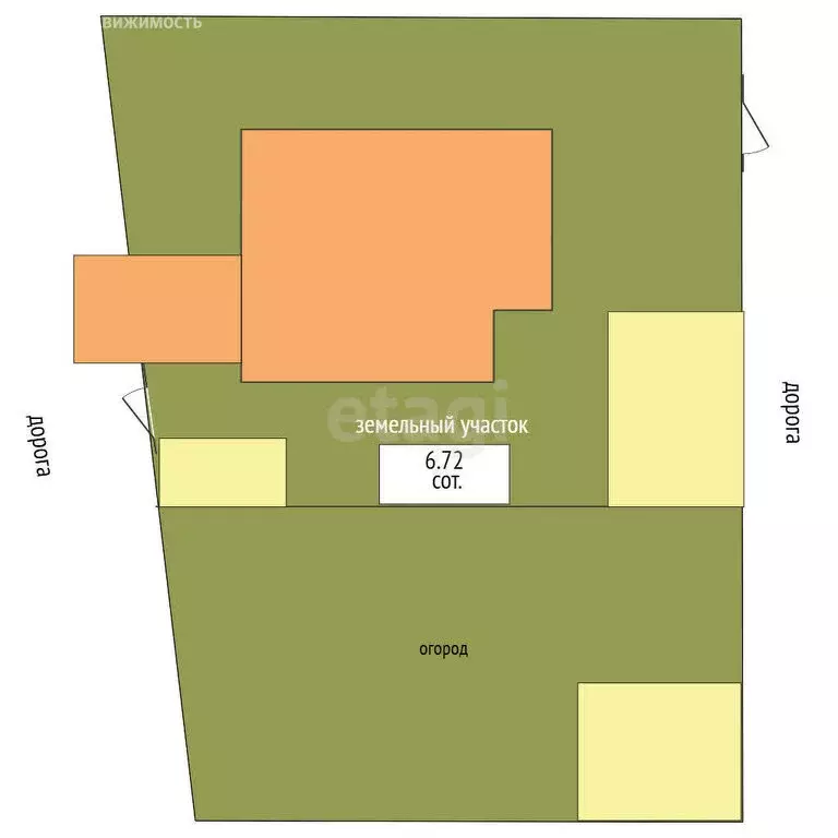 Дом в Бахчисарай, улица Менделеева (70.5 м) - Фото 2