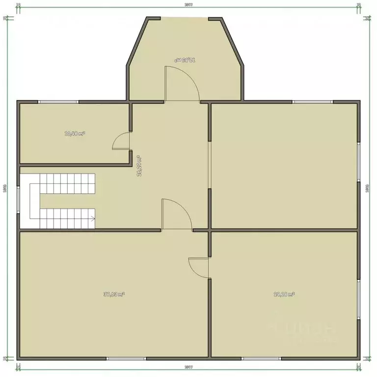 Коттедж в Ульяновская область, Ульяновск городской округ, д. ... - Фото 2