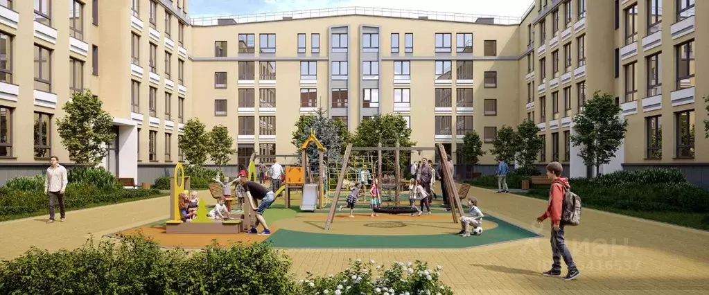 1-к кв. Санкт-Петербург пос. Шушары, ул. Нины Петровой, 7к1 (36.61 м) - Фото 2