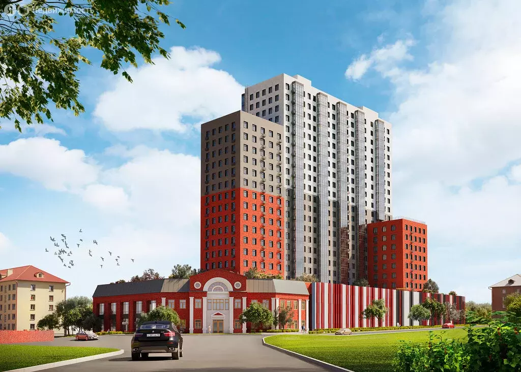 2-комнатная квартира: Казань, Стадионная улица, 1 (45 м) - Фото 1
