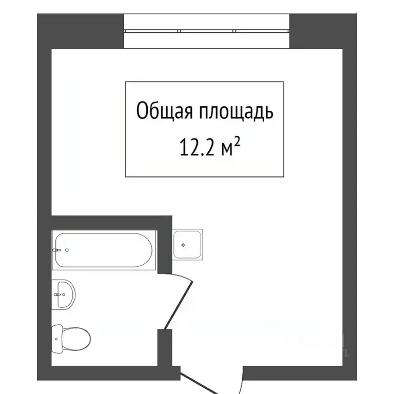 Студия Томская область, Томск Черемошники мкр, пер. Баранчуковский, 37 ... - Фото 2