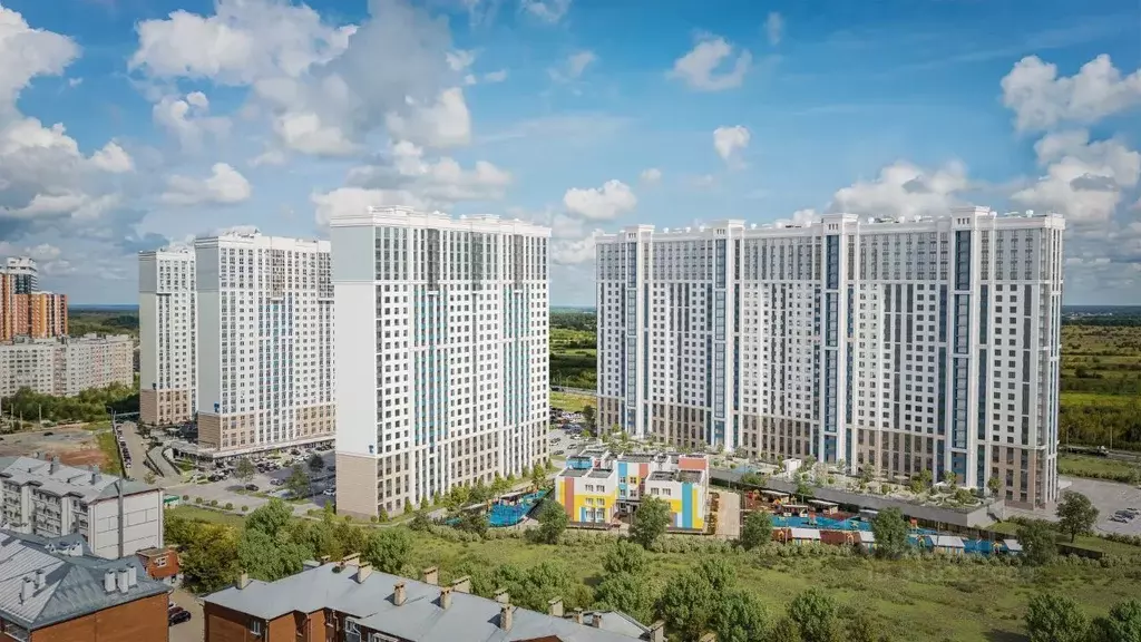 2-к кв. Рязанская область, Рязань Еврокласс жилой комплекс (65.5 м) - Фото 1