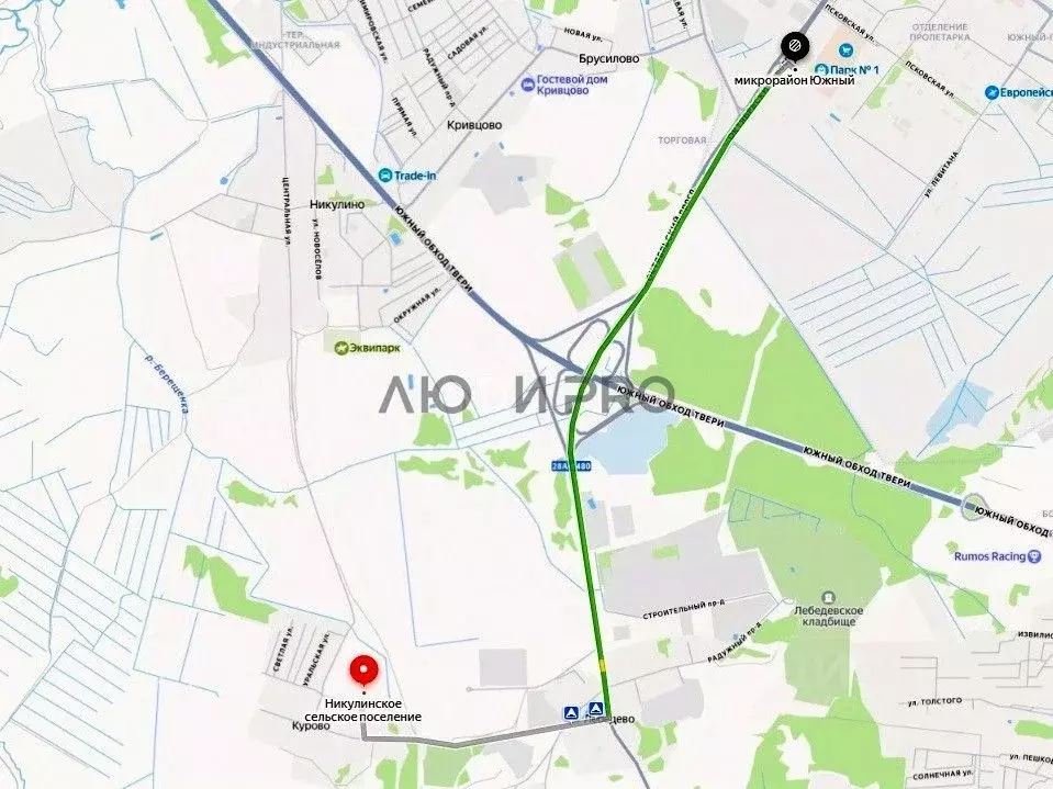 Участок в Тверская область, Калининский муниципальный округ, д. Курово ... - Фото 2