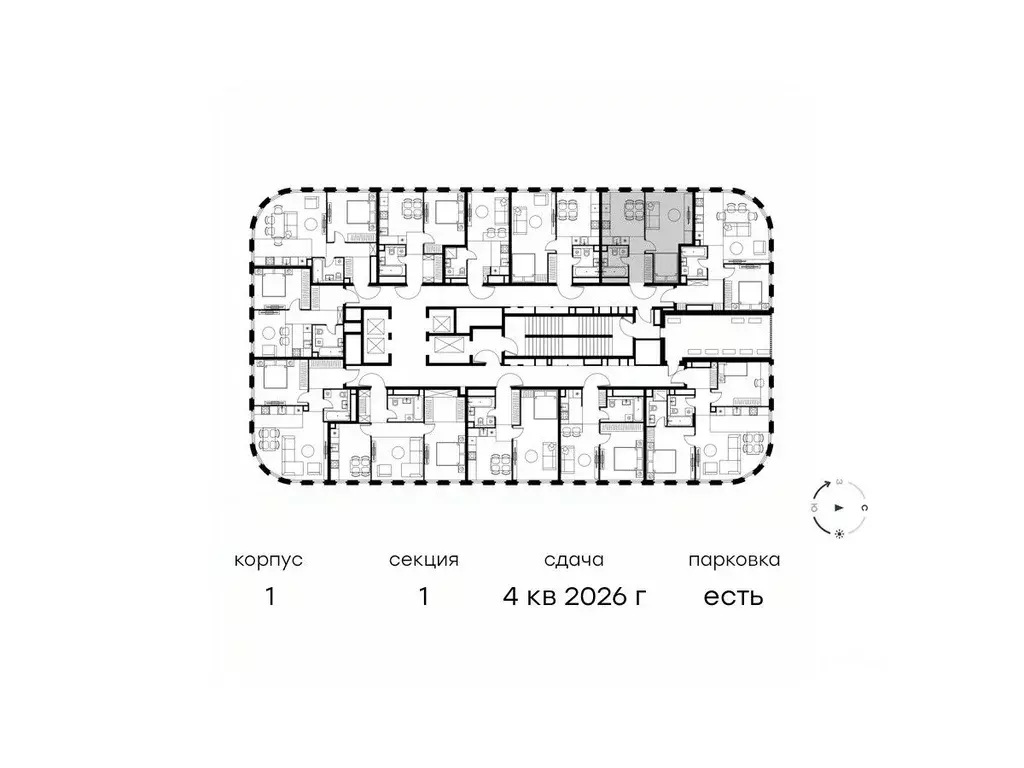 1-к кв. Москва Левел Нижегородская жилой комплекс, 1 (38.5 м) - Фото 1