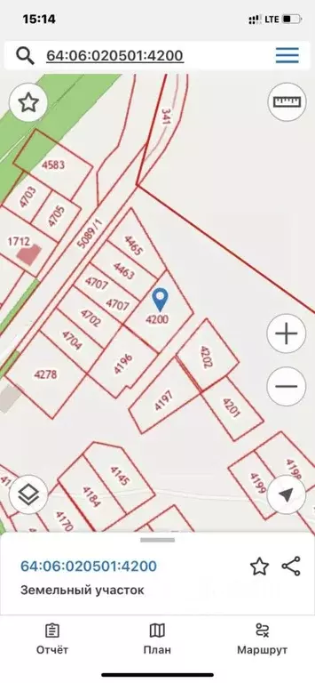 Участок в Саратовская область, Балашовский район, с. Репное Пионерская ... - Фото 1