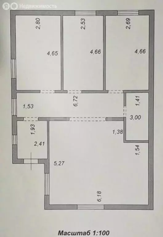 Дом в село Нежеголь, Подречная улица (86.9 м) - Фото 1