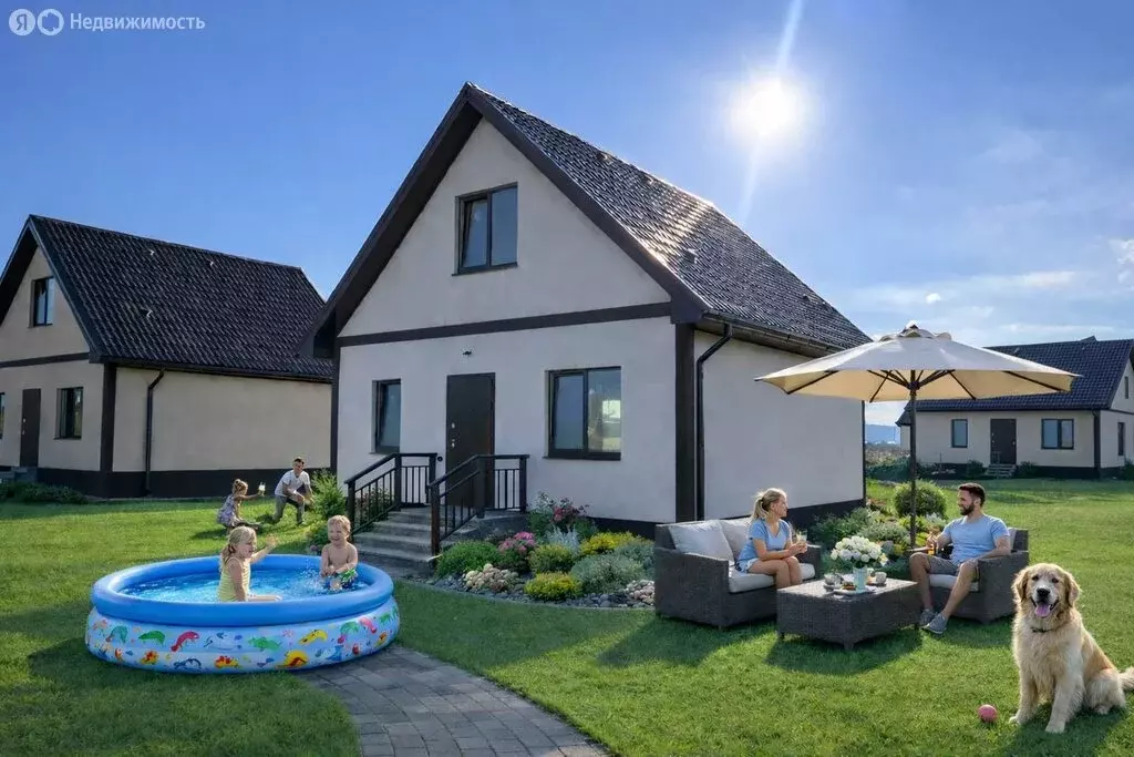 Дом в село Витязево, 3-й Черноморский переулок (84 м) - Фото 1