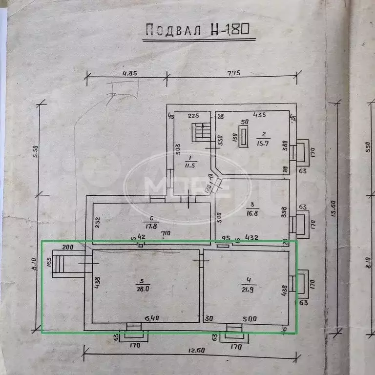 2-к. квартира, 46 м, 1/2 эт. - Фото 1