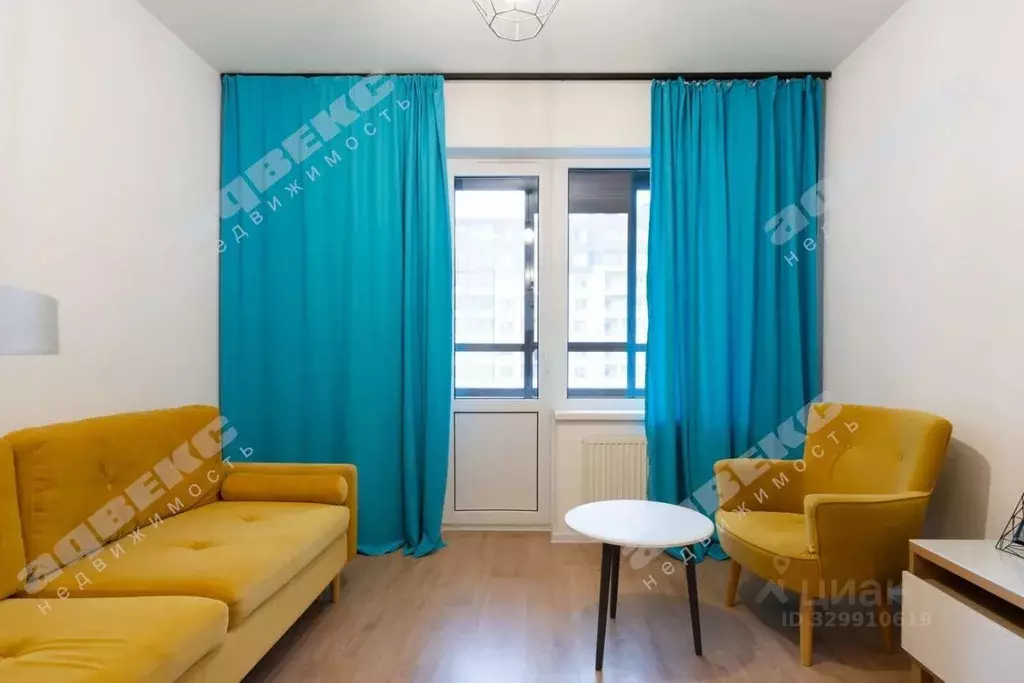 Студия Санкт-Петербург просп. Ветеранов, 171к4 (24.1 м) - Фото 2