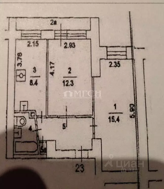 2-к кв. Москва ул. Талалихина, 6-8/2С3 (49.0 м) - Фото 1