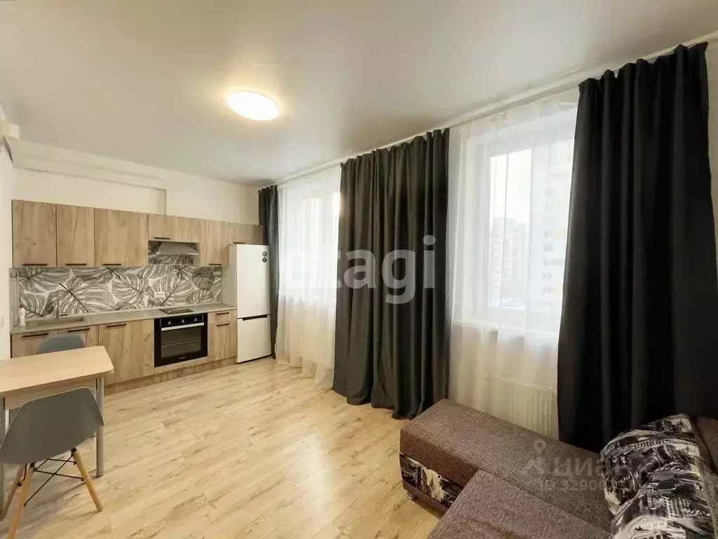 Студия Тюменская область, Тюмень Ставропольская ул., 95 (25.8 м) - Фото 1
