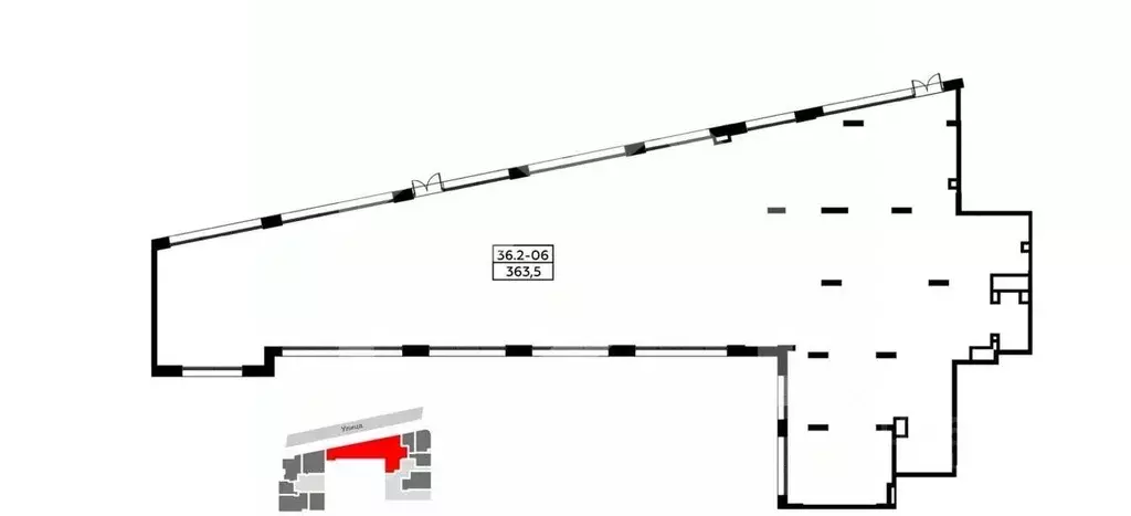 Торговая площадь в Москва Сосенское поселение, просп. Куприна, 3к6 ... - Фото 2