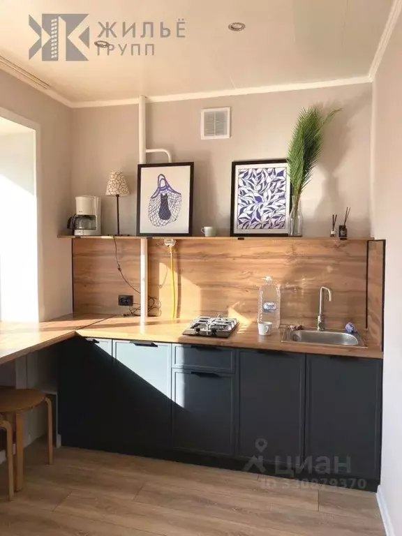 1-к кв. Татарстан, Казань ул. Академика Королева, 6 (28.4 м) - Фото 1