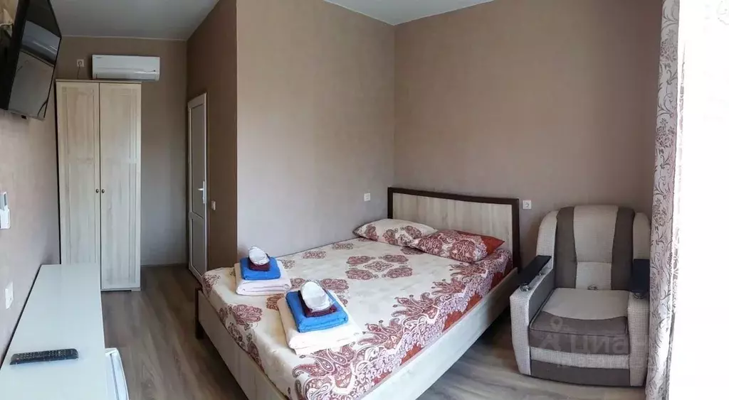 Комната Краснодарский край, Сочи Адлер жилрайон, ул. Крупской, 38 - Фото 1