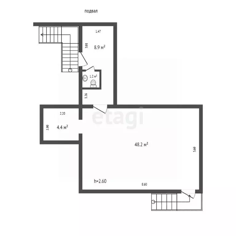 Офис в Красноярский край, Красноярск ул. Академика Вавилова, 37А (133 ... - Фото 2