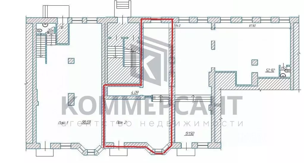 Торговая площадь в Нижегородская область, Нижний Новгород ул. ... - Фото 2