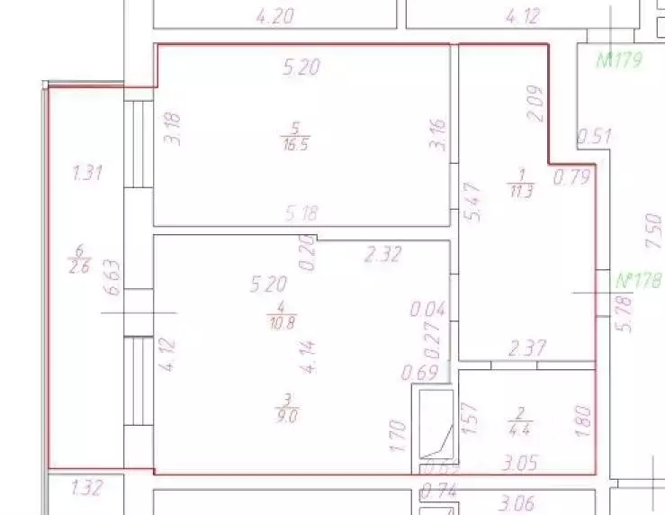 2-к кв. Татарстан, Казань ул. Родины, 26Б (52.0 м) - Фото 1