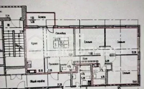 Квартира, 4 комнаты, 78.4 м - Фото 0