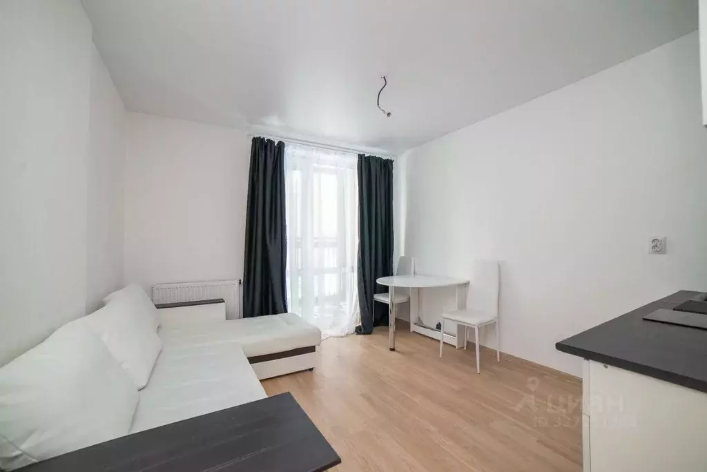 Студия Свердловская область, Екатеринбург Уктус жилрайон, Светлый мкр, ... - Фото 1