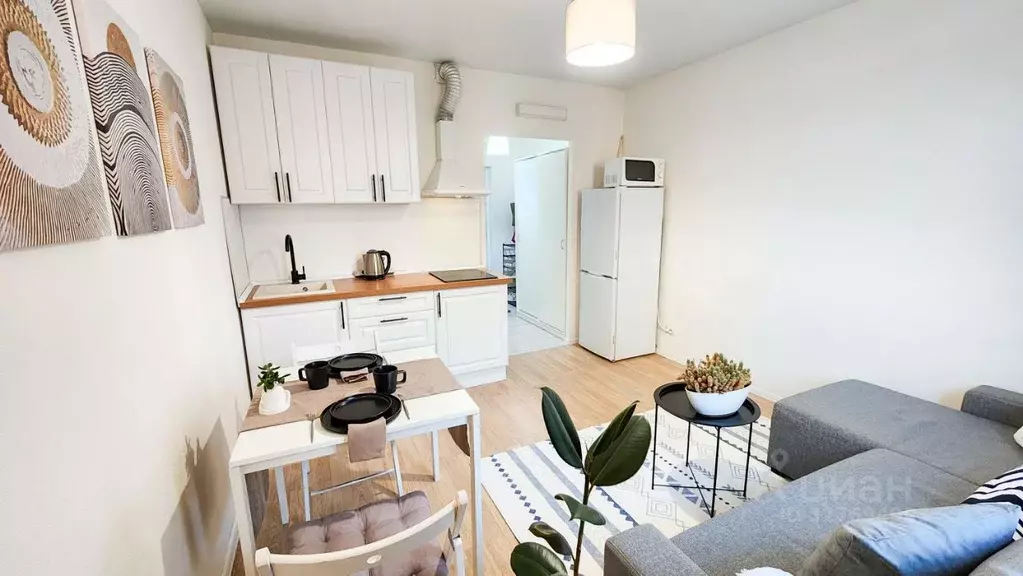 Студия Московская область, Одинцово ул. Каштановая, 2 (20.0 м) - Фото 1