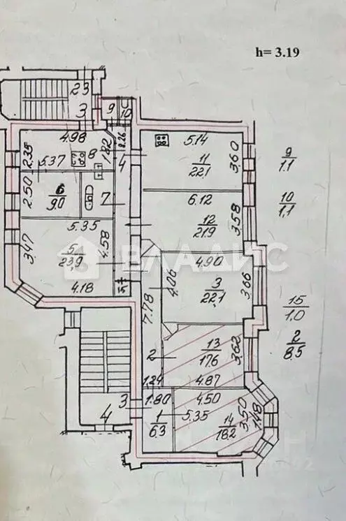 Комната Санкт-Петербург Ораниенбаумская ул., 22-24 (22.1 м) - Фото 1