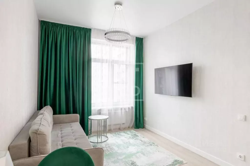 Квартира, 1 комната, 40.7 м - Фото 1