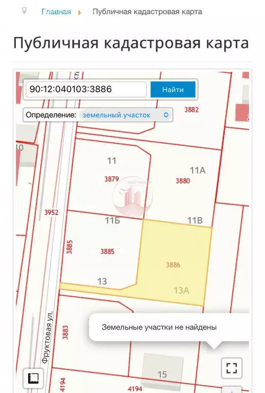 Участок в село Доброе, Фруктовая улица (6.5 м) - Фото 0