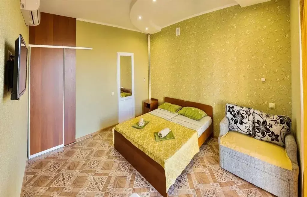 Комната Крым, Симферопольский район, Николаевка пгт ул. Полевая, 5 - Фото 1