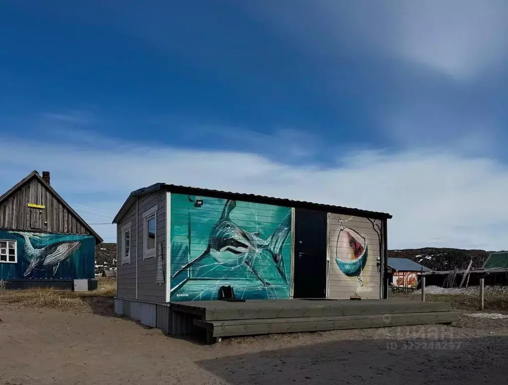 Дом в Мурманская область, Кольский район, с. Териберка Зеленая ул., 7 ... - Фото 1