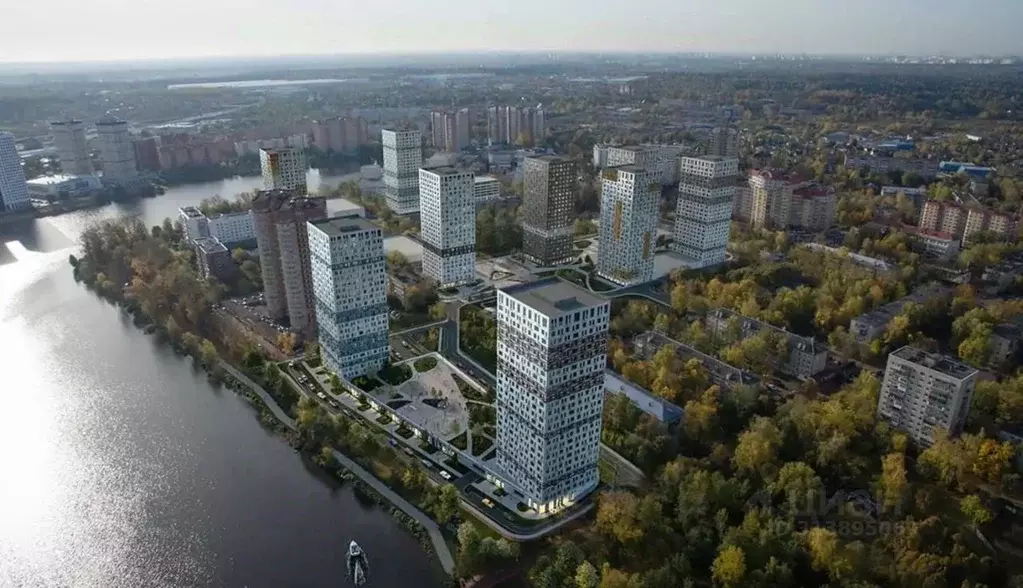1-к кв. Московская область, Пушкино Фабрикант жилой комплекс (41.5 м) - Фото 1