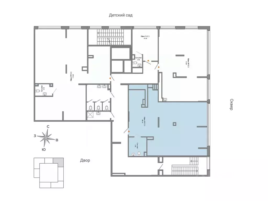 Помещение свободного назначения в Пермский край, Пермь ул. ... - Фото 2