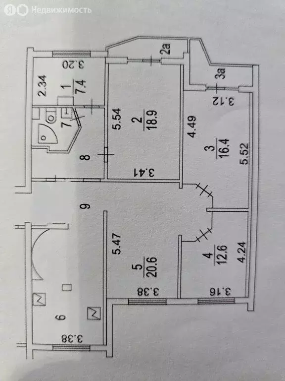 4-комнатная квартира: Москва, Измайловский проезд, 13 (108 м) - Фото 1