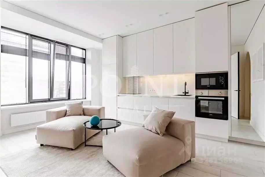 2-к кв. Москва Ленинградский просп., 36с30 (56.9 м) - Фото 1