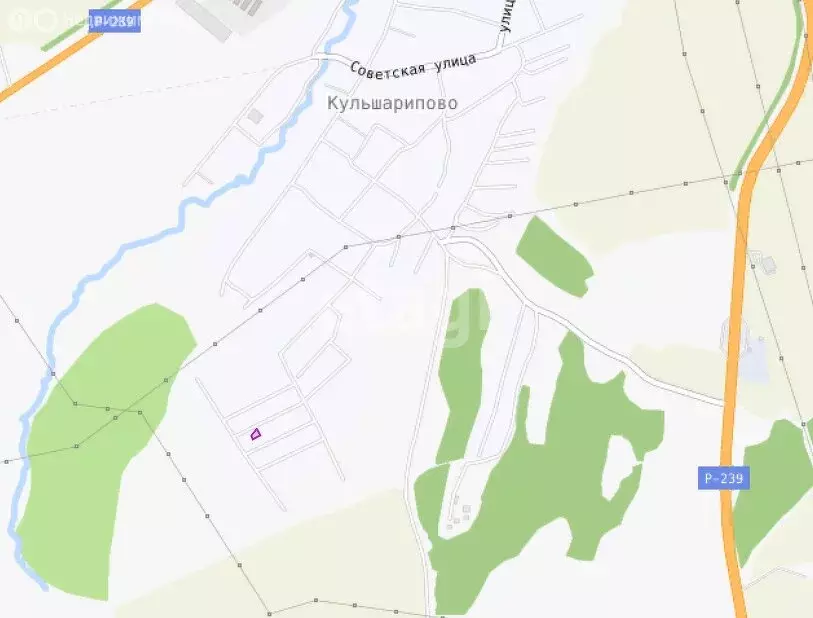 Участок в Кульшарипово, улица Дуслык (8 м) - Фото 2