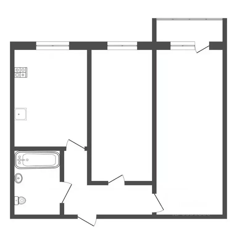 2-к кв. Тульская область, Тула Петровский квартал мкр, ул. Летчика ... - Фото 1