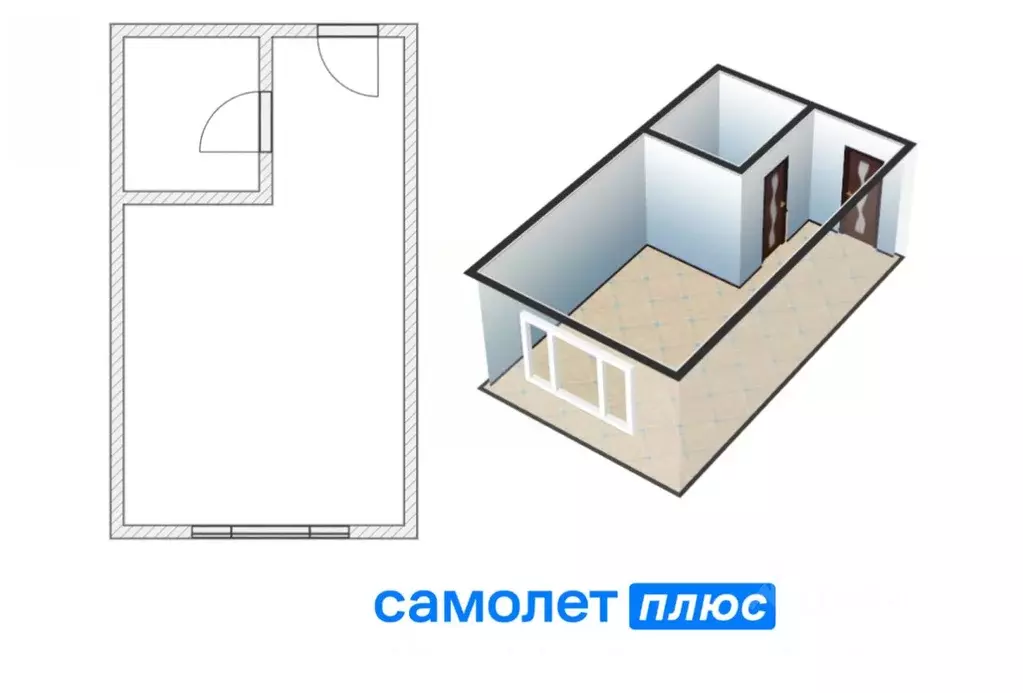 Студия Кемеровская область, Кемерово бул. Строителей, 19 (22.5 м) - Фото 2