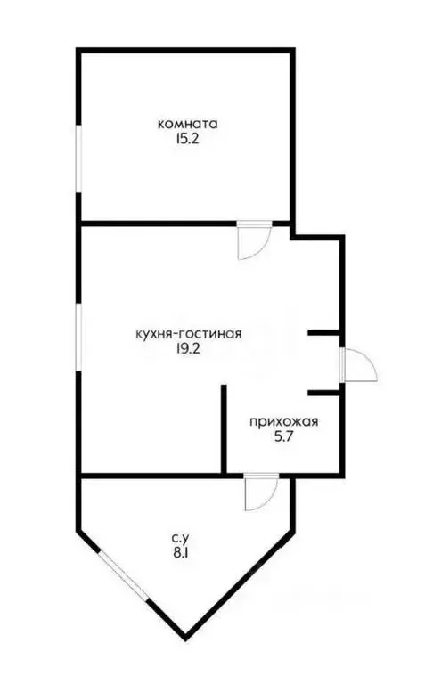 1-комнатная квартира: Краснодар, улица имени 40-летия Победы, 33/1 ... - Фото 1