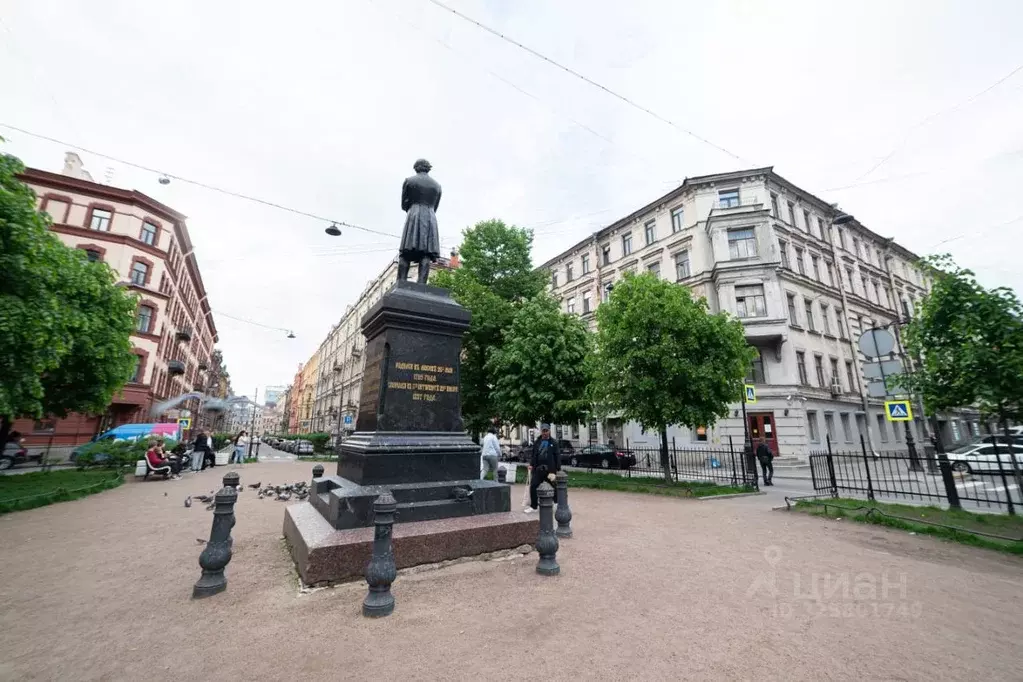 3-к кв. Санкт-Петербург Пушкинская ул., 12 (75.3 м) - Фото 2