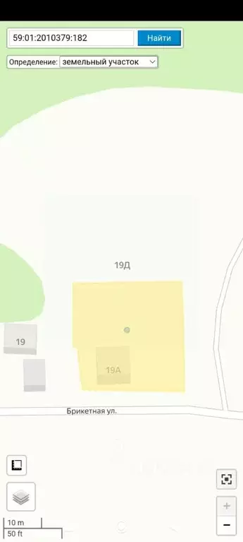 Участок в Пермский край, Пермь Брикетная ул., 19А (7.6 сот.) - Фото 2