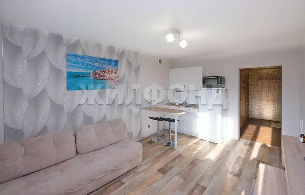 1-к кв. Новосибирская область, Новосибирск ул. Титова, 253/1 (28.0 м) - Фото 1