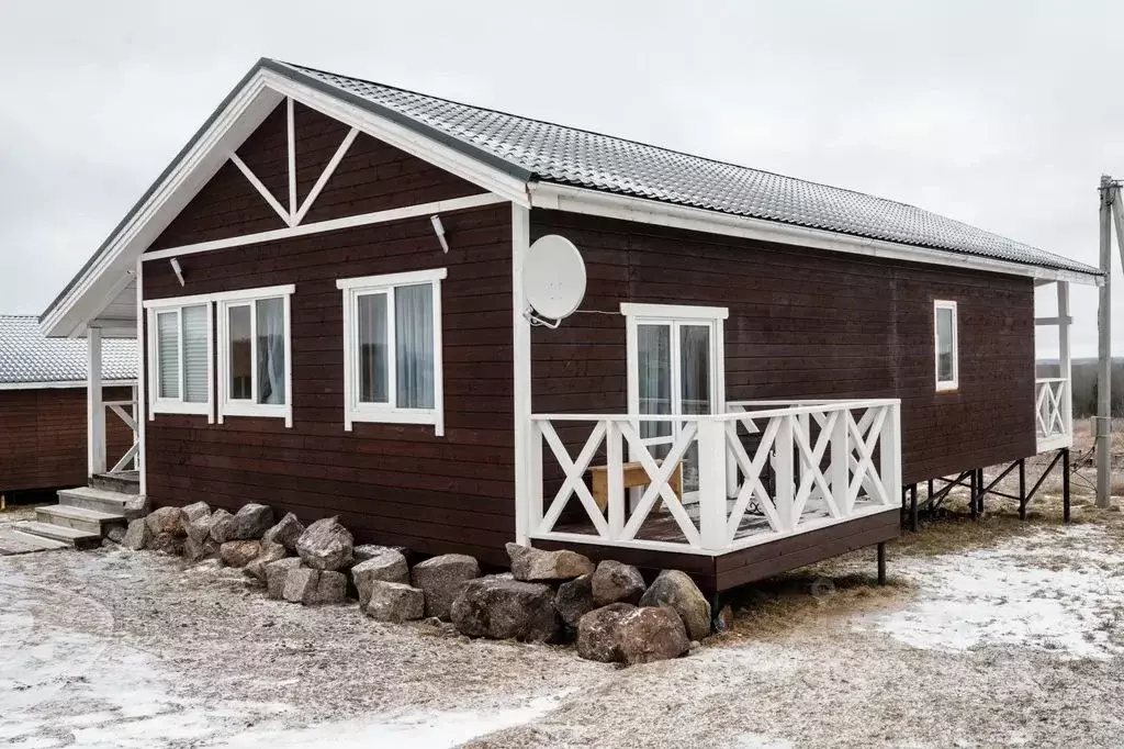 Дом в Ленинградская область, Выборгский район, Красносельское с/пос, ... - Фото 1
