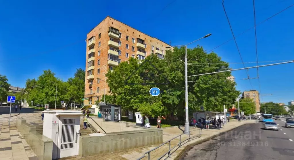 Комната Москва Большая Семеновская ул., 21 (13.3 м) - Фото 0