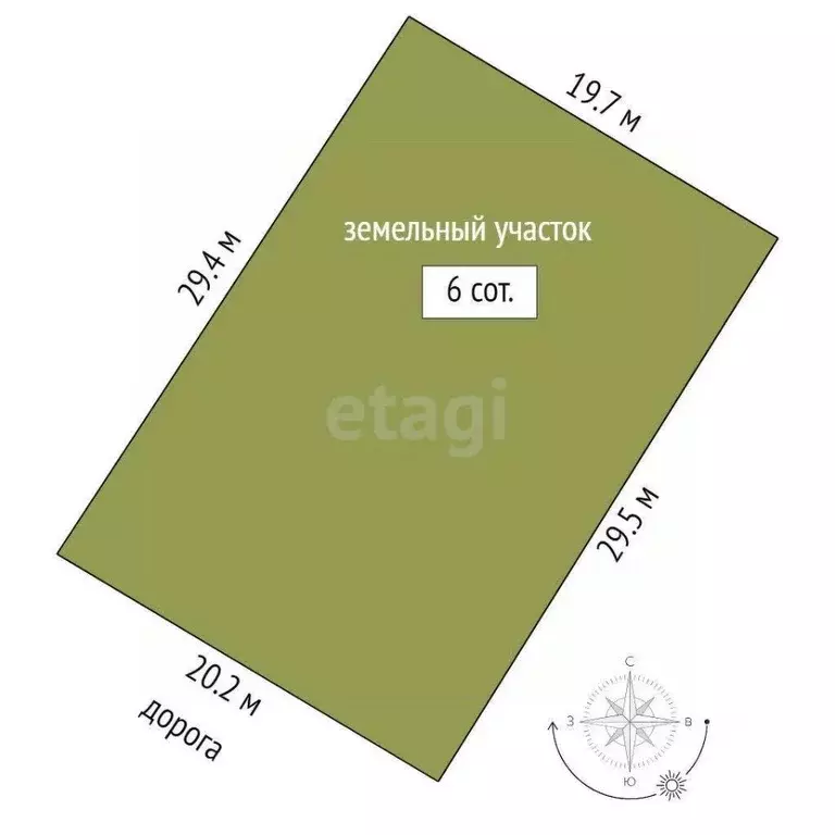 Участок в Тюменская область, Тюмень Славянский двор кп,  (6.0 сот.) - Фото 2