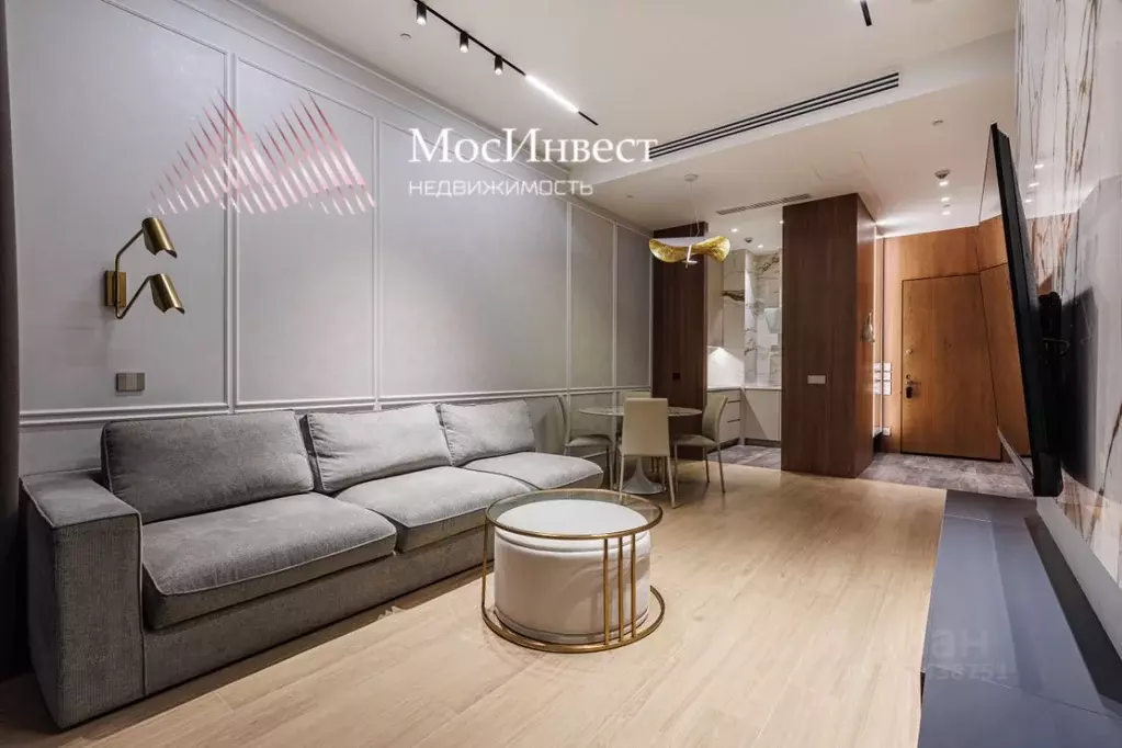 2-к кв. Москва 1-й Красногвардейский проезд, 22с1 (60.5 м) - Фото 2