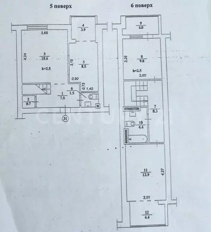 3-к кв. Севастополь ул. Адмирала Фадеева, 21Б (82.0 м) - Фото 1